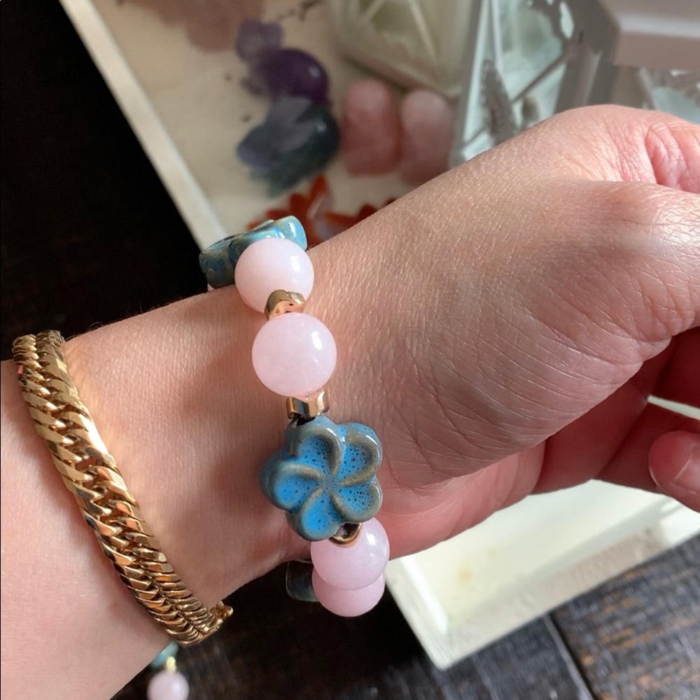 rosequartz bracelet